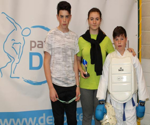 Campeonato Andalucía de Karate jóvenes promesas en Cabra, con nuevos karatecas locales en competición