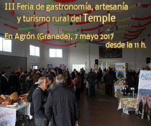 Este domingo se celebra la III Feria de la gastronomía, artesanía y turismo rural del Temple, en Agrón