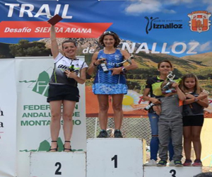 Evelin Ortigosa, segunda femenina en la clasificación general en dos pruebas de trail