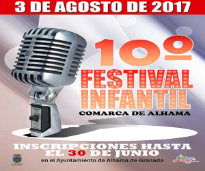 Abierto el plazo de inscripciones para el Festival Infantil 2017