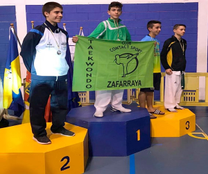 Adrián Olmos Moreno, de Zafarraya, consigue un campeonato internacional de taekwondo