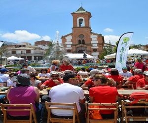 Cuatrocientos participantes en el encuentro senderista de Zafarraya