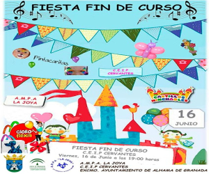 Fiesta de fin de curso del CEIP Cervantes