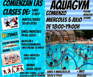 Ahora es el momento de apuntarte a las actividades del verano