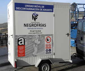 Construcciones Negro Frías, primera empresa de retirada de amianto de la comarca