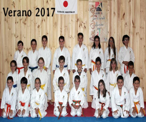 Campeonato de karate interclub para cierre del curso