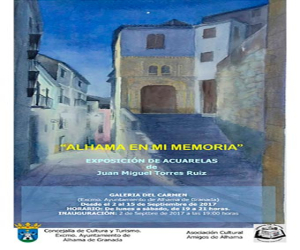 “Alhama en mi memoria” una recopilación de acuarelas que reviven viejos escenarios