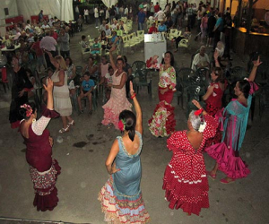 Noche de pasodobles y boleros con la EMAG en la feria