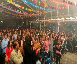 Zafarraya una fiesta con olor a jamón, color pictórico y diversión para todos