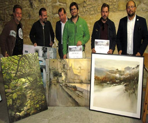 Se celebró la sexta edición del certamen de “Pintura rápida”, de Alhama