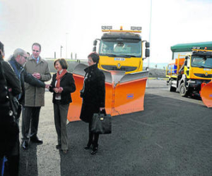 La Junta afronta el temporal con 500 operarios y 40 quitanieves en carreteras
