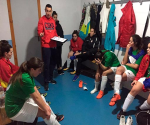 Se suspende el partido del sénior por la nieve en una jornada positiva de la UD Alhameña