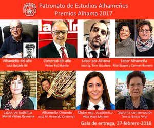 Ocho premios que reconocen a nueve personas de magníficas cualidades