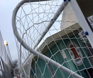 Una portería móvil para la UD Alhameña