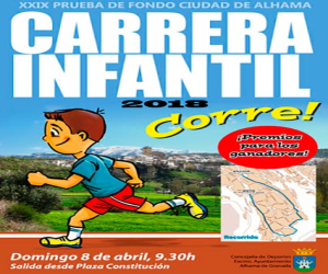 El domingo 8 de abril, carrera infantil