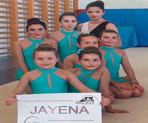 La gimnasia rítmica jayenera consigue pleno de podios en La Malahá