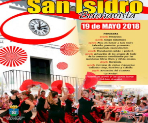 Buenavista celebra su fiesta 2018 el sábado 19 de mayo