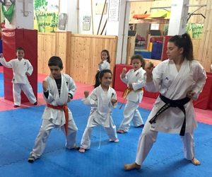 Nueva “sensei” de karate en Alhama