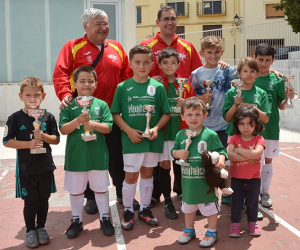 Los más pequeños de la UD Alhameña ponen fin a la temporada