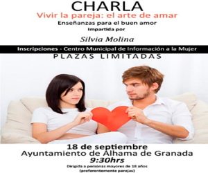 Charla, vivir la pareja: El arte de amar, enseñanzas para el buen amor