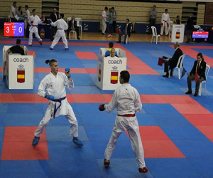 Alhameños en Liga Nacional de Karate