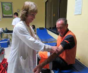 Las donaciones de sangre también estuvieron marcadas por los acontecimientos