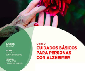 Curso sobre cuidados básicos para personas con Alzheimer, en Jayena