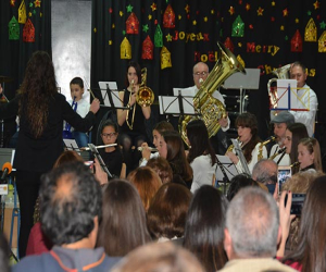 En el concierto de Navidad 2018 la EMAG presentó a su formación más juvenil