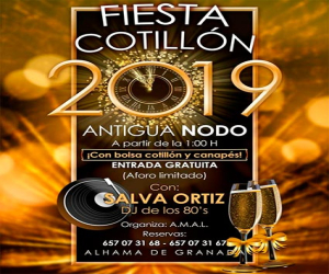 Fiesta cotillón fin de año con Salva Ortiz
