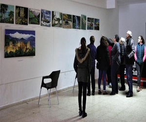 Primera exposición de pintura en Fornes