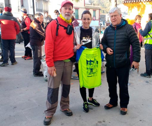 Jayena recibe a los participantes de la XVI travesía de resistencia Granada La Costa