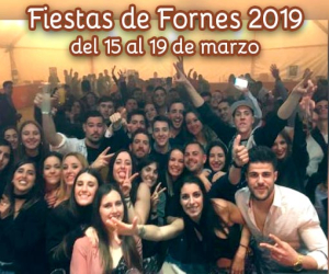 Fornes de fiestas del 15 al 19 de marzo