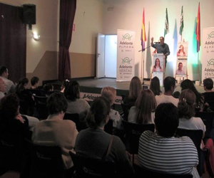 También Adelante cerró su campaña en Ventas de Zafarraya