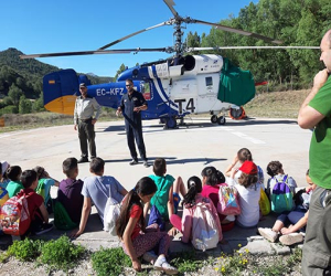 Encuentro entre el colegio Jean Piaget, de necesidades especiales, y los colegios s de Játar, Arenas del Rey, Jayena y Fornes.