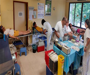 Las donaciones de sangre en la media de las anteriores