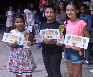 Patricia García, de 11 años y de Arenas del Rey, ganó el XII Festival infantil de la comarca de Alhama