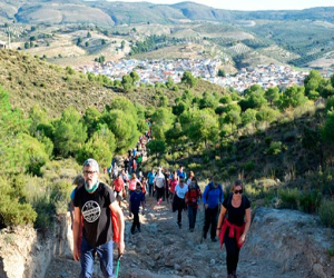 Jayena reunió a 420 senderistas en estas quintas jornadas