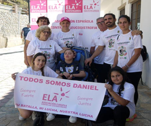 Jayena y Fornes solidarios en Lentegí con Daniel Aneas Medina un niño que sufre Adrenoleucodistrofia