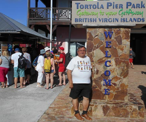 Caribe: Islas Vírgenes Británicas, (Tórtola: Road Town, la ciudad devastada)