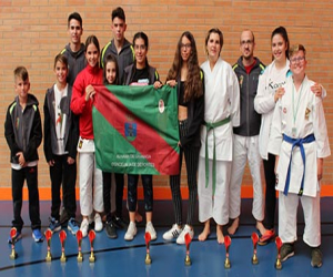 Alejandro Rubio, María Castillo y Carmen Moya campeones del trofeo de otoño de karate
