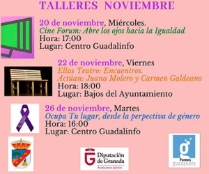 Actividades, talleres y obra de teatro del grupo municipal de teatro de Fornes