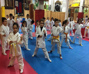 Peques en karate 
