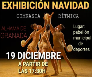 Este jueves, 19 de diciembre, la gimnasia rítmica es el preludio de las fiestas