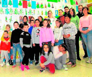 Un pinar de esperanza para el cole «Que sepan que existimos»