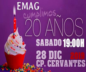 Este sábado la EMAG celebra su XX aniversario