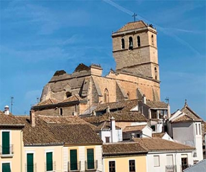 El tejado de la parroquia cedió