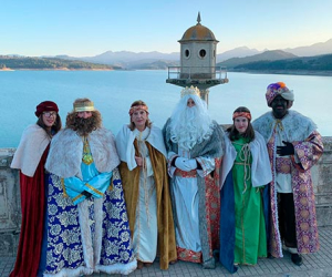 Los Reyes Magos visitaban el Pantano de los Bermejales y Arenas del Rey