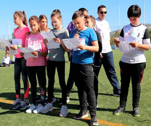 Los alumnos del CEIP Cervantes de Alhama recaudaron 759 euros para la lucha conta el cáncer infantil