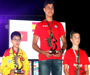 Aspet Tadevosyan, campeón del mundo sub-14 de ajedrez rápido