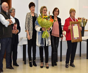El centro de mayores homenajeó a Juana Castillo Aranda